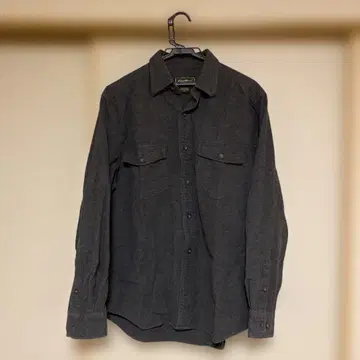 Eddie Bauer 00s 샤모어 긴팔 셔츠 그레이