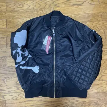 ALPHA INDUSTRIES MA-1 플라이트 자켓 블랙