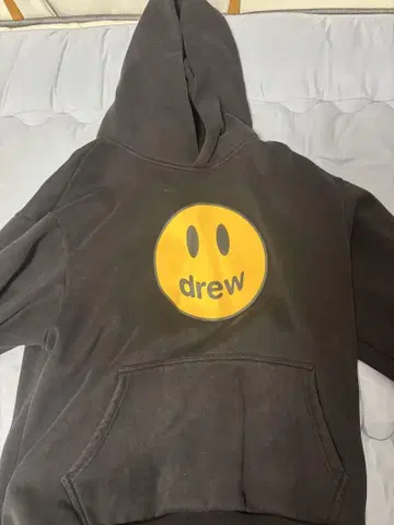 drew 스마일리 페이스 후드티
