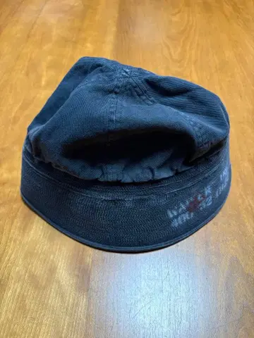 WAIPER Inc 미군 세일러 햇 블랙 L 59cm 새상품급