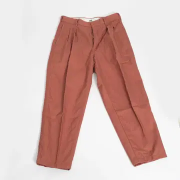 UNIQLO U 와이드 핏 턱 테이퍼드 치노 남성용 허리 76CM