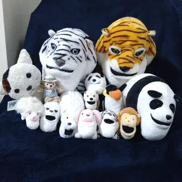 동물 디자인 봉제 인형 세트