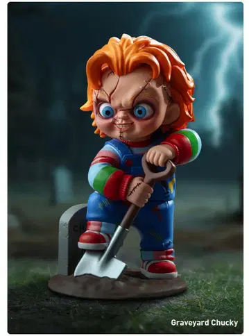 Graveyard Chucky 피규어