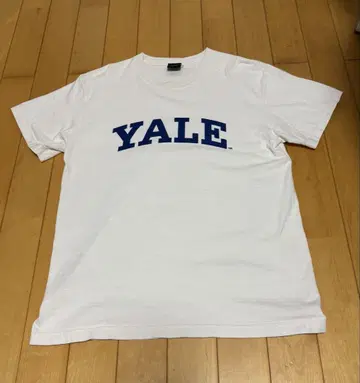 Yale 화이트 T셔츠