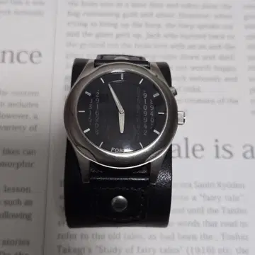 FOSSIL 빅 틱 빅틱 y2k 레어 빈티지 손목시계