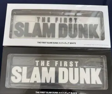 SLAM DUNK 로고 피규어 화이트 블랙 2종 세트 슬램덩크
