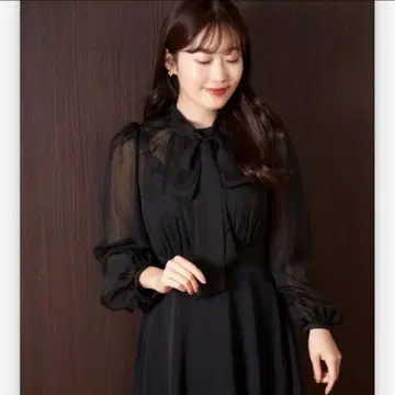 Herlipto Bow-Tie Chiffon Midi Dress