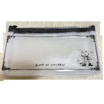 BUMP OF CHICKEN 니콜 클리어 파우치