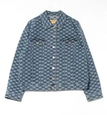 미사용 새상품 MICHAEL KORS 자카드 데님 트랙 자켓 완판템