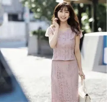 다나카 미나미 착용 셋업 봄/여름 원피스 미슈마슈