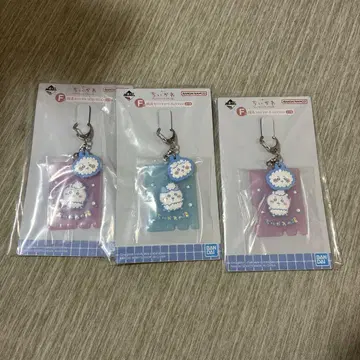치이카와 제일복권 BANDAI 홀더 3개 세트