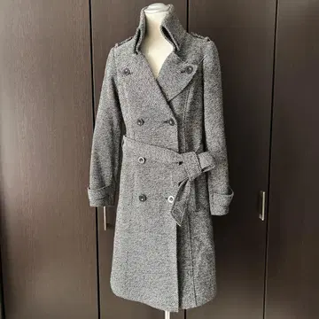 CLICHY 하이 칼라 코트