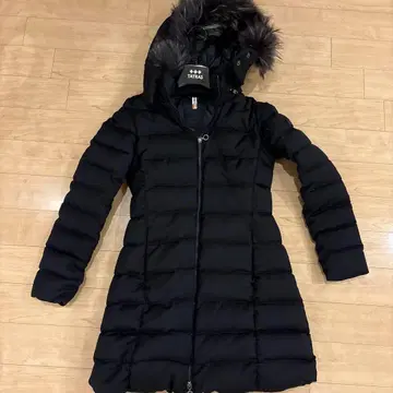 TATRAS 라비아나 블랙 롱 다운 코트