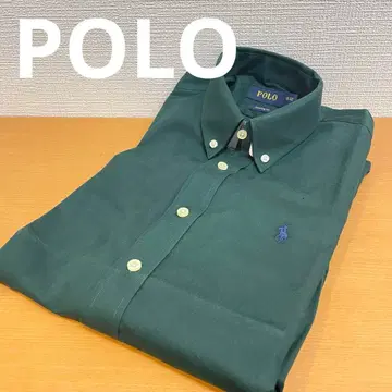 폴로 랄프로렌 (POLO) 90s 긴팔 셔츠 다크 그린 55S2510