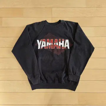 80s 90s Hanes YAMAHA 빈티지 맨투맨 구제 의류 기업 상품