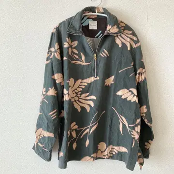 폴 스미스 버드 플로럴 패턴 셔츠 M