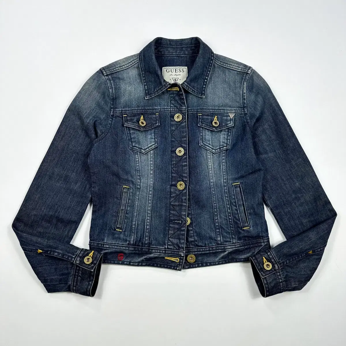 GUESS 게스 (Women's XS) Guess Women's Denim Trucker Jacket