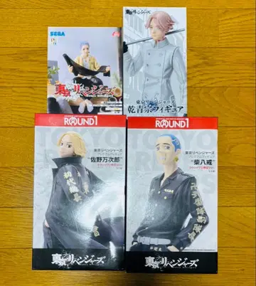 [ 미개봉 새상품 ] 도쿄 리벤저스 피규어 4개 세트