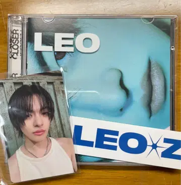 leo come closer 앨범 스티커 트레이딩 카드 세트
