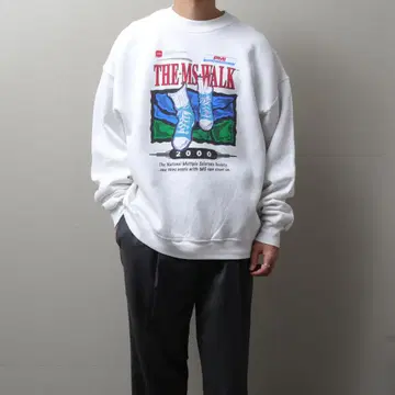 1990's~ USAfabric Printed Sweat Shirt