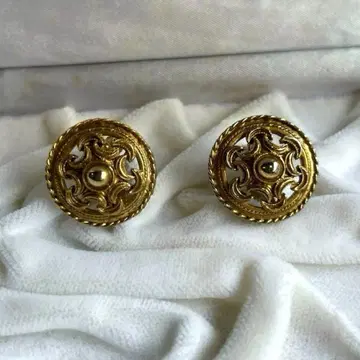 빈티지 컬렉션 아이템 MAYU 골드 귀찌