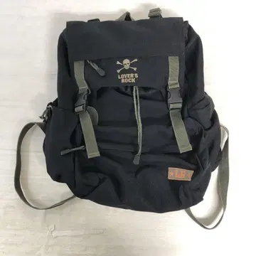 하라주쿠 펑크 록 LOVER'S ROCK 구제 의류 해골 자수 백팩