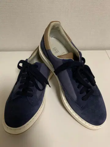 [ 미사용급 ] 브루넬로쿠치넬리 스니커즈 네이비 스웨이드