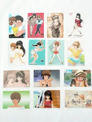 키마구레 오렌지 로드 라미네이티드 카드 14장 세트 아유카와 마도카