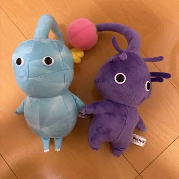 얼음 피크민 보라색 피크민 봉제 인형