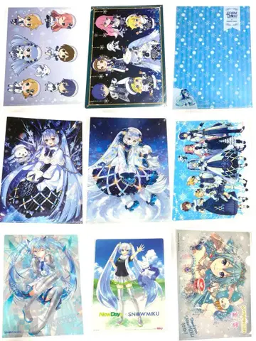 보컬로이드 하츠네 미쿠 유키 미쿠 2021 클리어 파일 보컬로이드