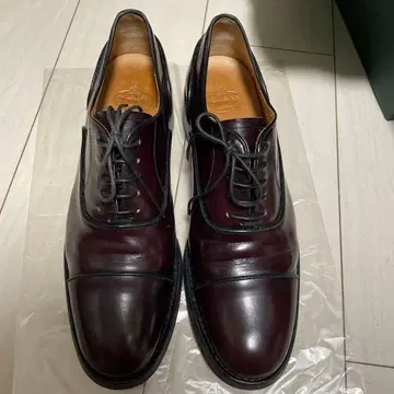 church's 가죽 신발 버건디
