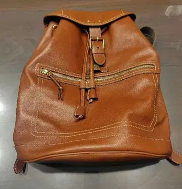 FOSSIL 천연 가죽 백팩