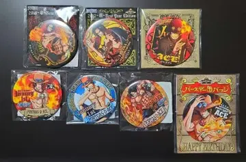 ONE PIECE 원피스 캔뱃지 에이스 벌스데이 엔진 타워