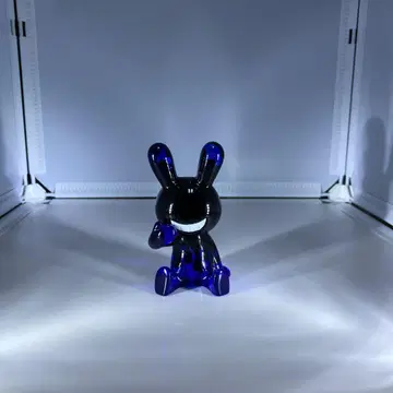블랙 토끼 보통 사이즈 9