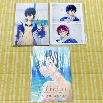 Free! 공식 설정집 세트
