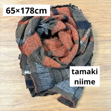 타마키 니이미 울 스톨 65 x 178cm