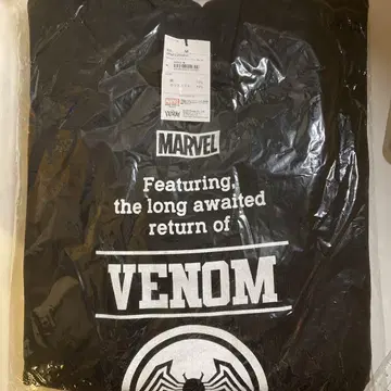 MARVEL Venom 레터링 후드티 M 사이즈
