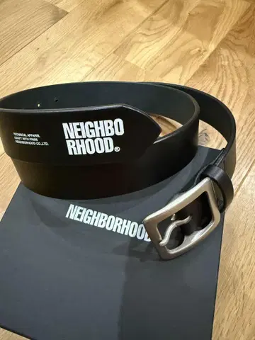 NEIGHBORHOOD 네이버후드 가죽 와이드 벨트 사이즈 L