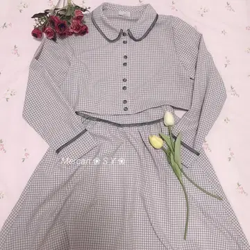 사랑하지 않을 수 없는 깅엄 체크 merryjenny fi.n.t