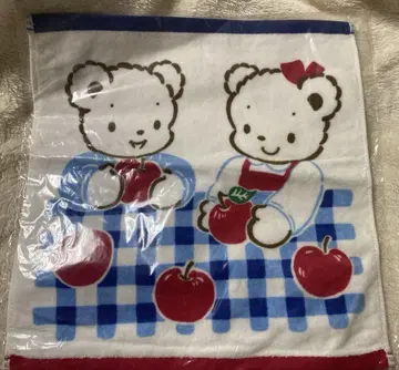 미사용 새상품 파미리아 핸드 타월 파미짱 리아짱 그림책 패턴 이마바리