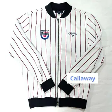 Callaway 스트라이프 자켓 저지 맨투맨 L
