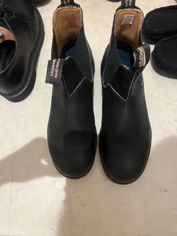 Tasmania Australia 사이드 고어 부츠 블랙 27cm