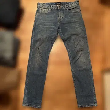 SCOTCH&SODA 스트레이트 데님 라이트 블루 W33 L32
