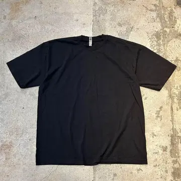 새상품 로스앤젤레스 어패럴 6.5oz 반팔 T셔츠 블랙 XL
