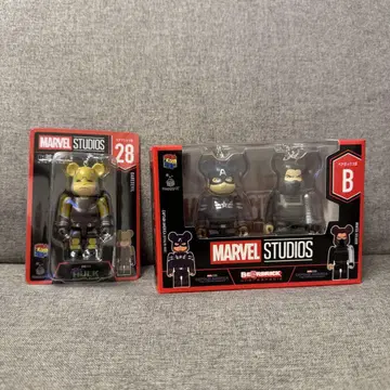 베어브릭 Marvel 데어데블 캡틴 아메리카 윈터 솔저