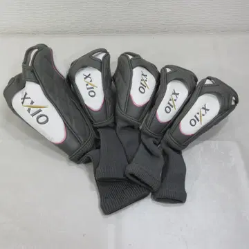 새상품급: XXIO 골프헤드커버 5개 세트 그레이