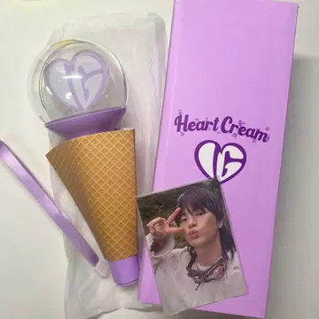 서인국 HeartCream 공식 응원봉 한국 한정판 1점만 박스 포함