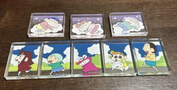 짱구는 못말려(크레용 신짱) 아크릴 블록 8세트