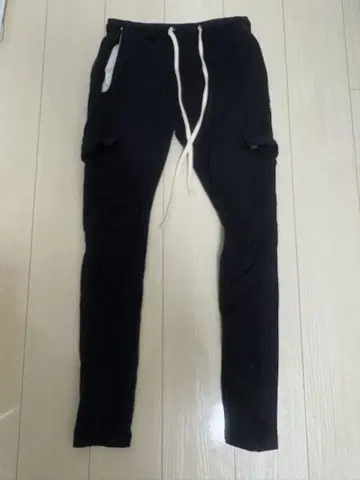 mnml 블랙 카고 팬츠 M