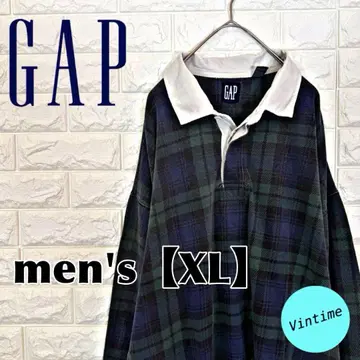 V922 [GAP] 라거 셔츠 [남성용 XL] 그린